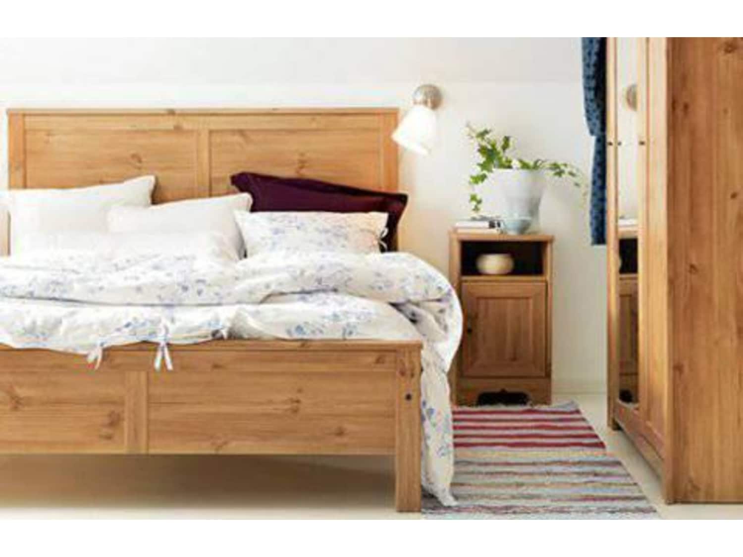 Ikea Aspelund Queen Bed Frame Apartment Therapy S Bazaar