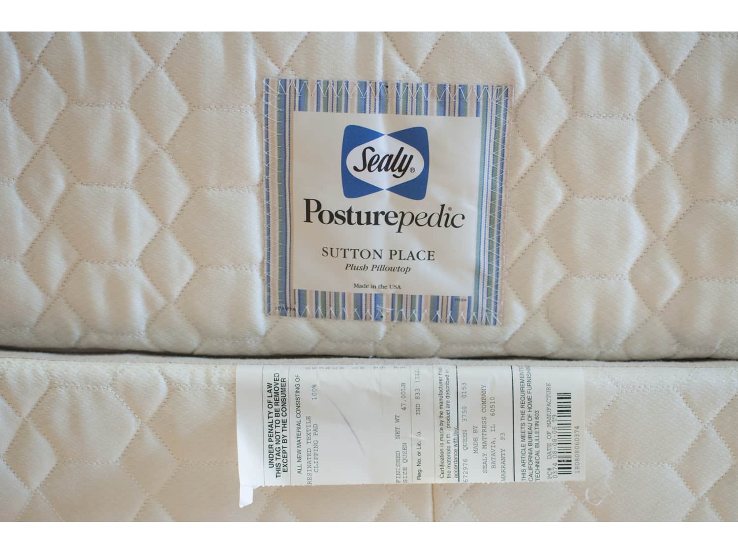 Queen Sealy Posturepedic Pillowtop Mattress Box Apartment Therapy S Bazaar