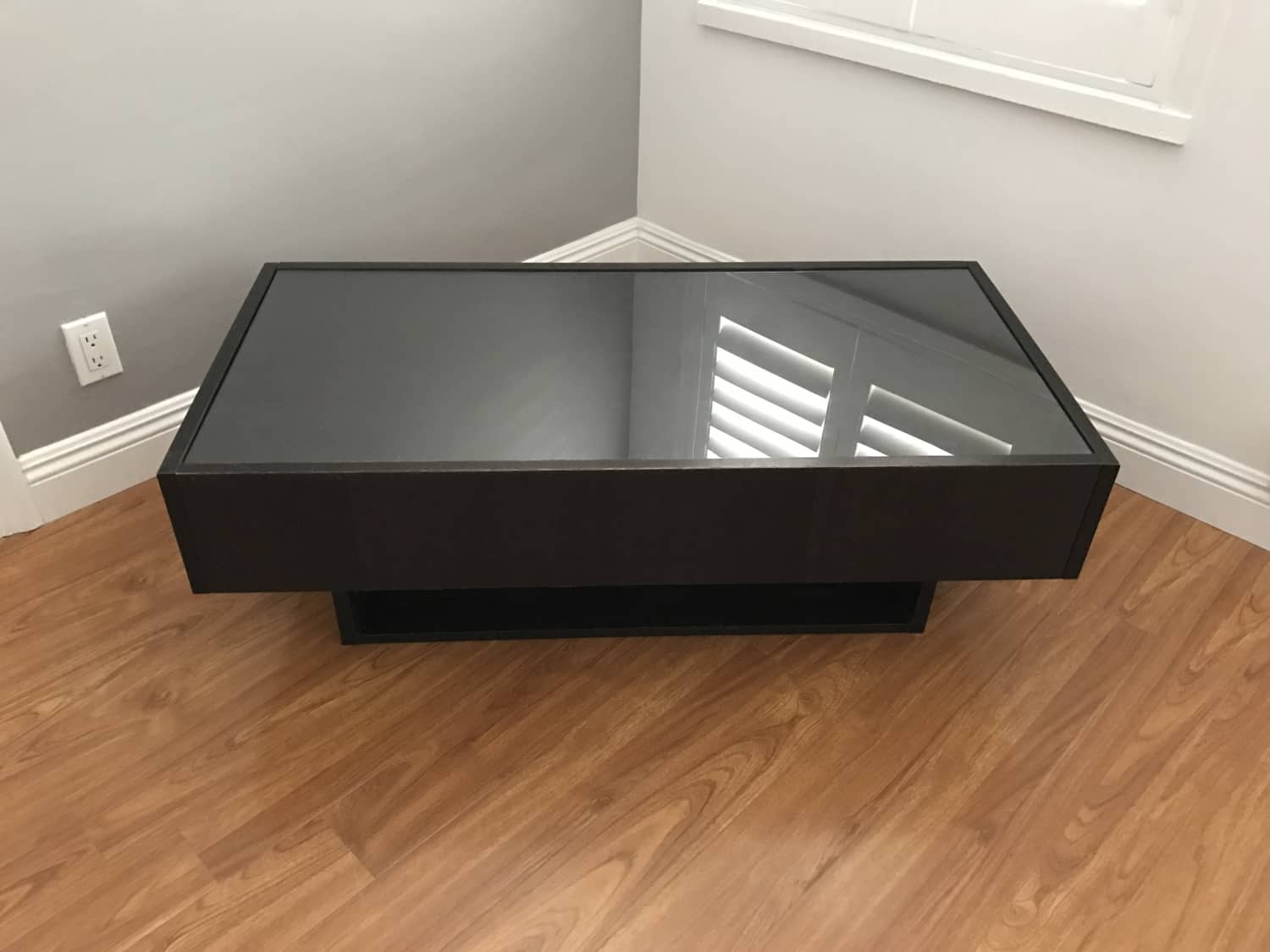 Ikea Ramvik Coffee table with Side Storage Drawers - Apartment Therapy