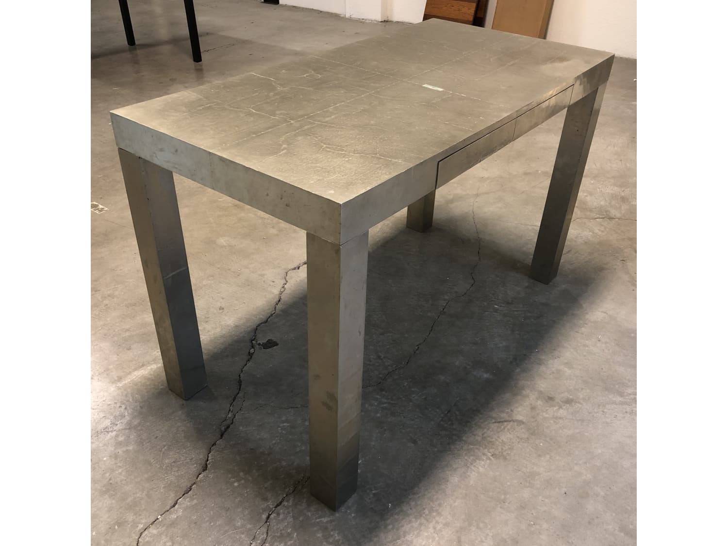 West Elm Metal Parsons Desk Apartment Therapy S Bazaar