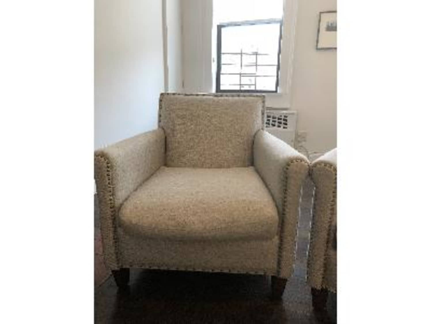 Pottery Barn Soma Roscoe Upholstered Armchair Set Apartment Therapy S Bazaar