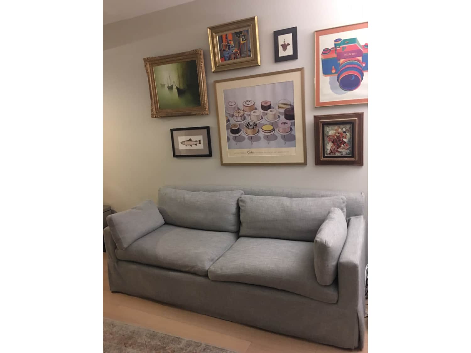 Restoration Hardware Belgian Track Arm Sofa Apartment Therapy S