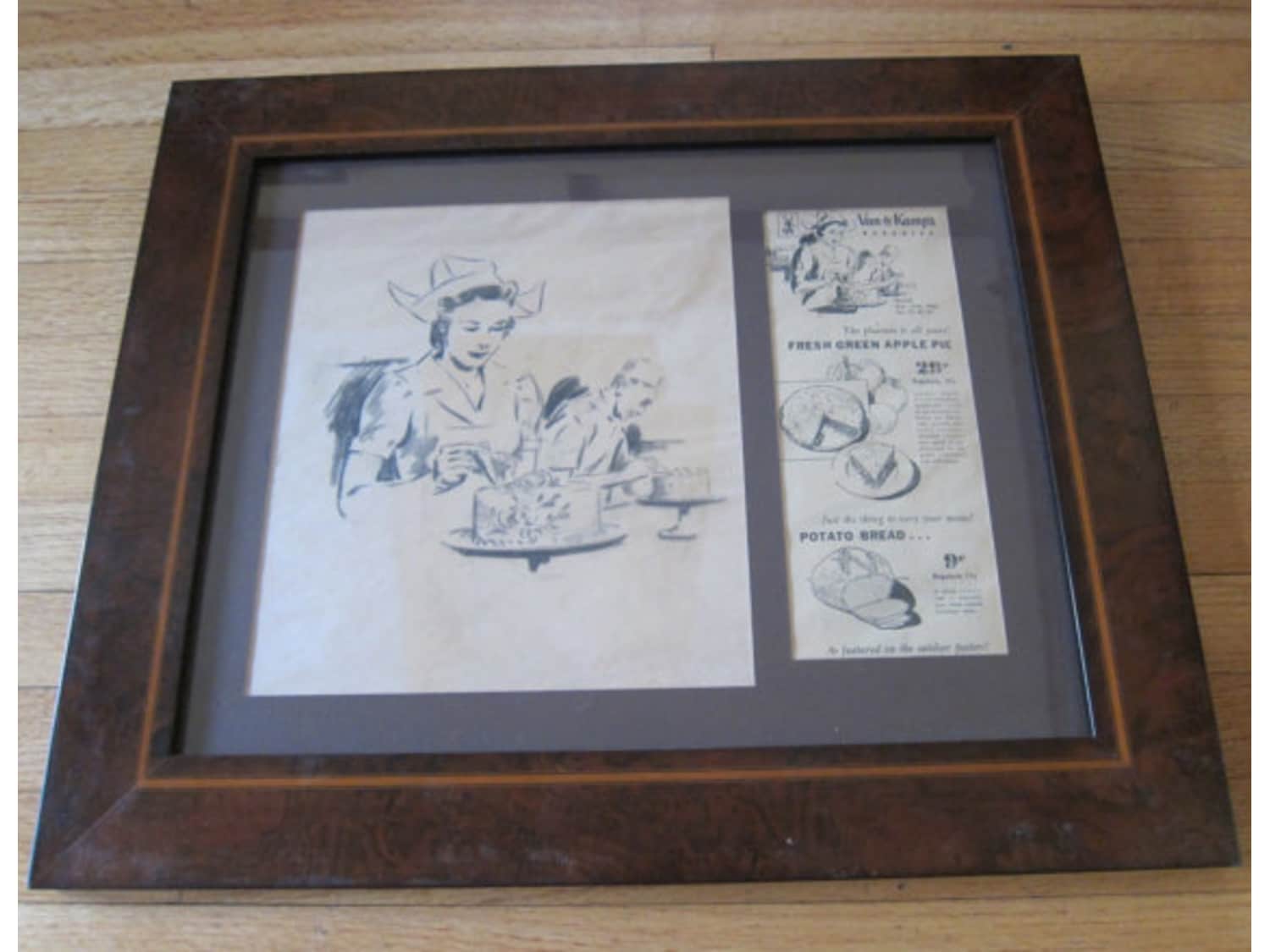 Original Vand De Kamps Pencil Sketch By Sam Hyd