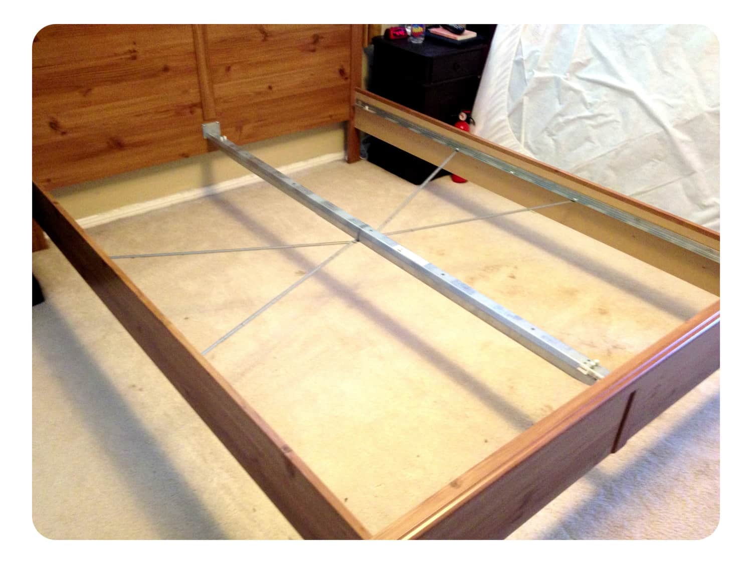 Ikea Aspelund Queen Bed Frame Apartment Therapy S Bazaar