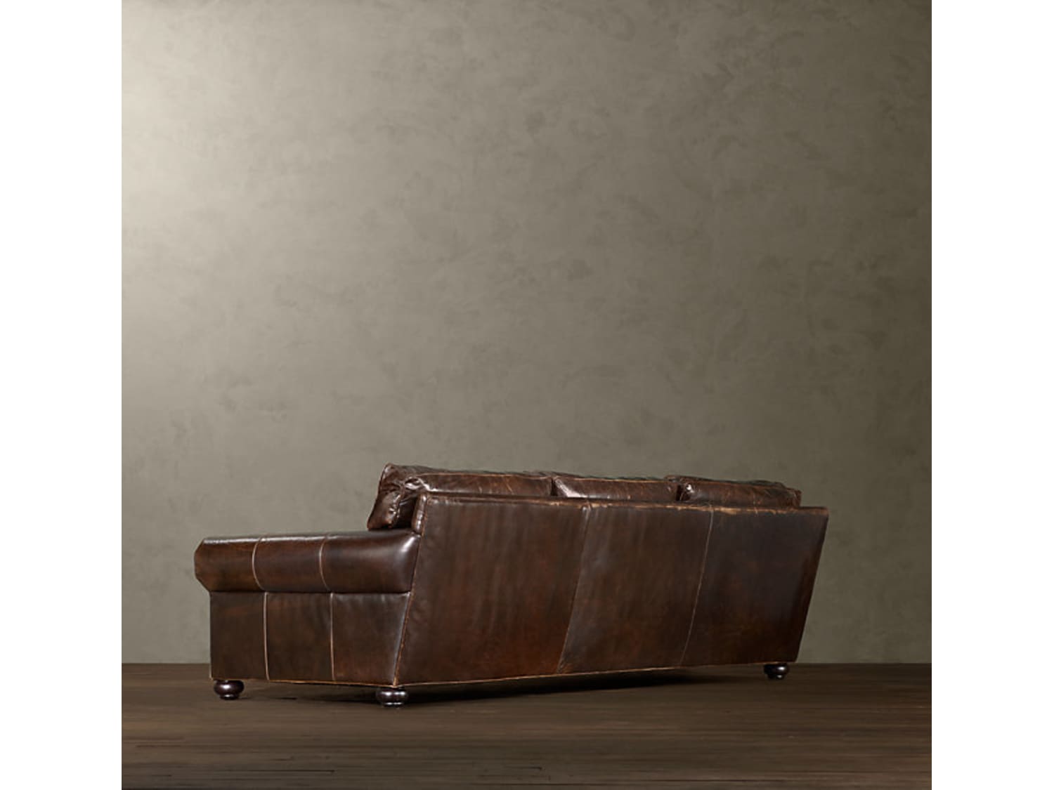 Restoration Hardware Lancaster Leather Sofa Apartment Therapy S