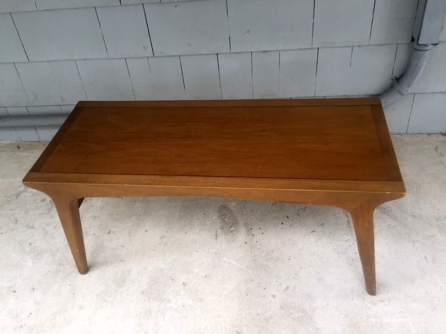 Midcentury Drexel Profile Coffee Table or Bench ...