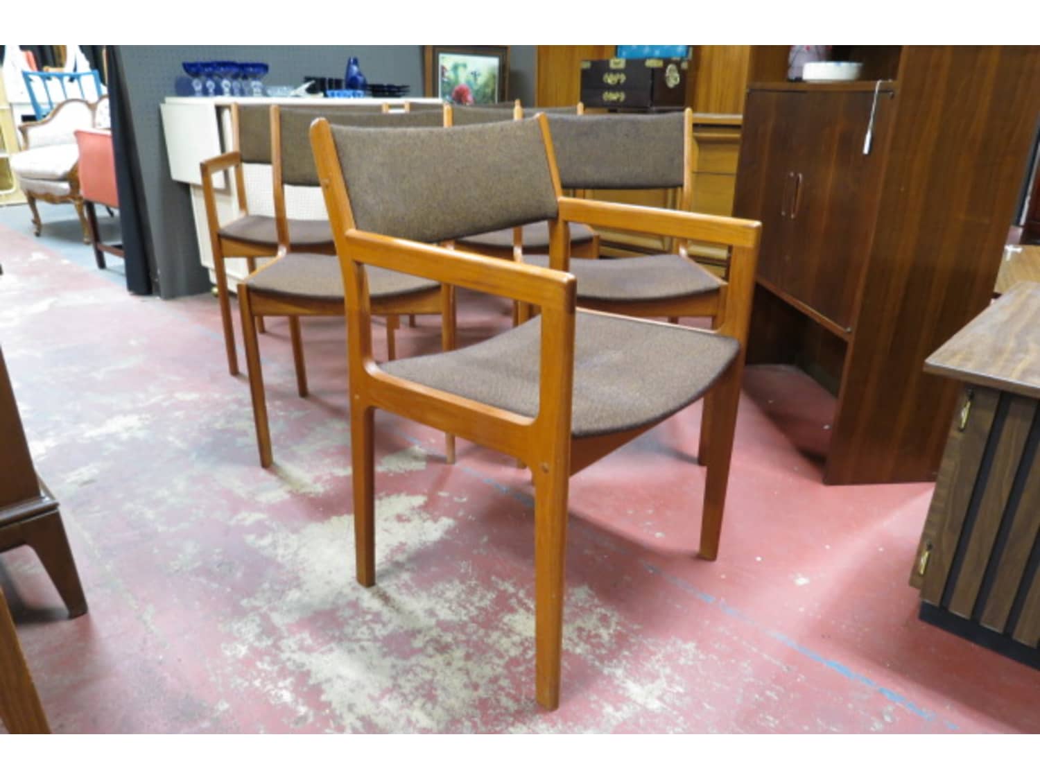 Vintage Danish Modern Set Of 6 D Scan Chairs Sale Apartment Therapy S Bazaar