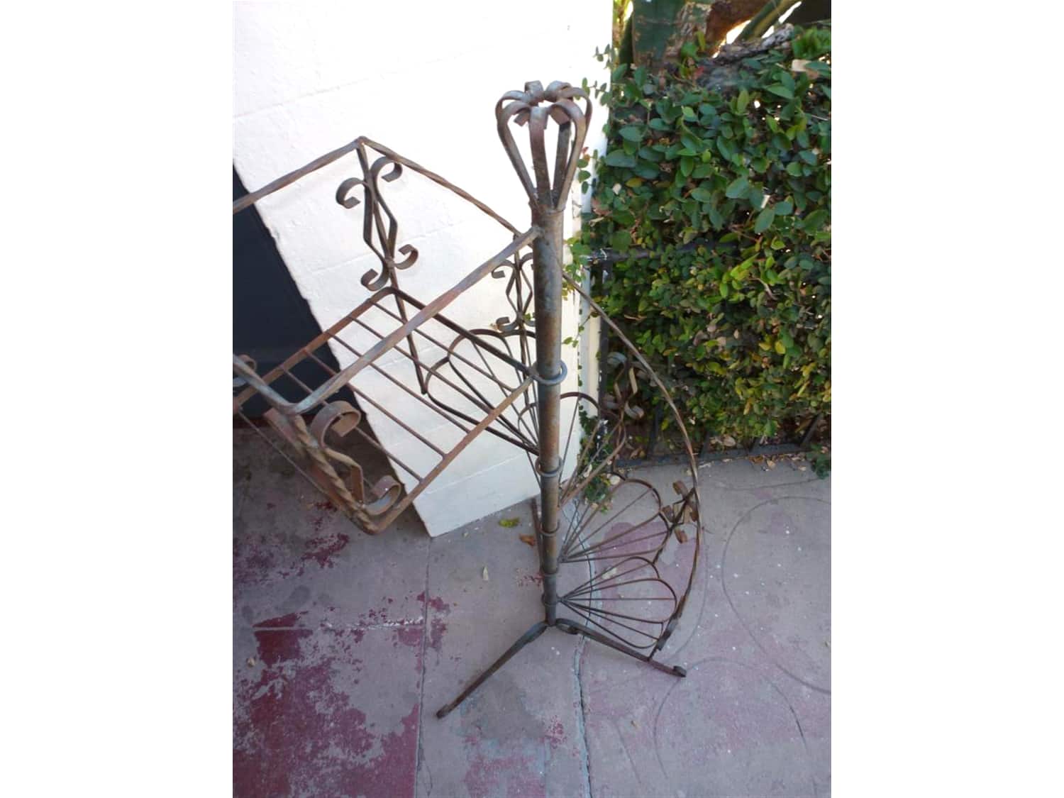 Wrought Iron Spiral Plant Staircase Stand - Apartment Therapy's Bazaar.