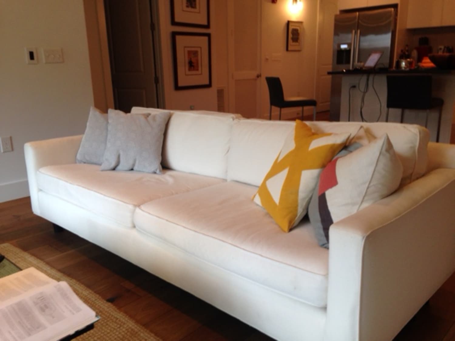 Mitchell Gold Bob Williams 90 White Hunter Sofa Apartment Therapy S Bazaar