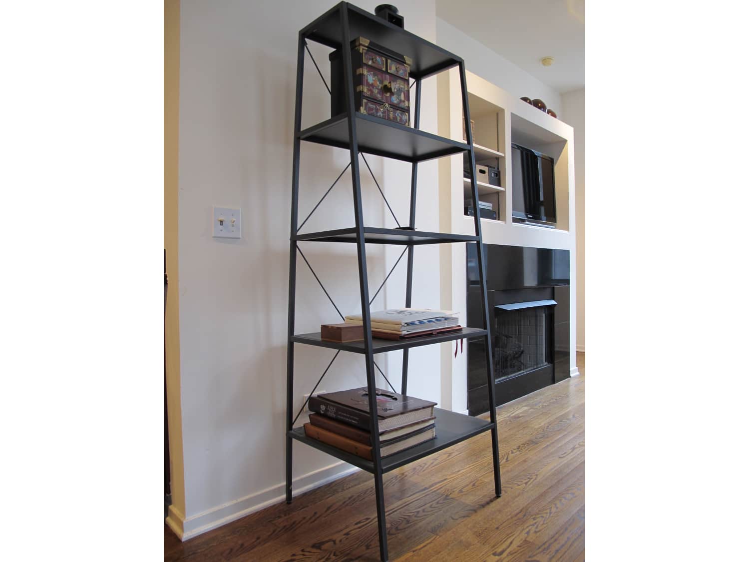 Hancock Black Bookcase Cb2 Apartment Therapy S Bazaar Shop cb2 furniture on aptdeco. crate and barrel