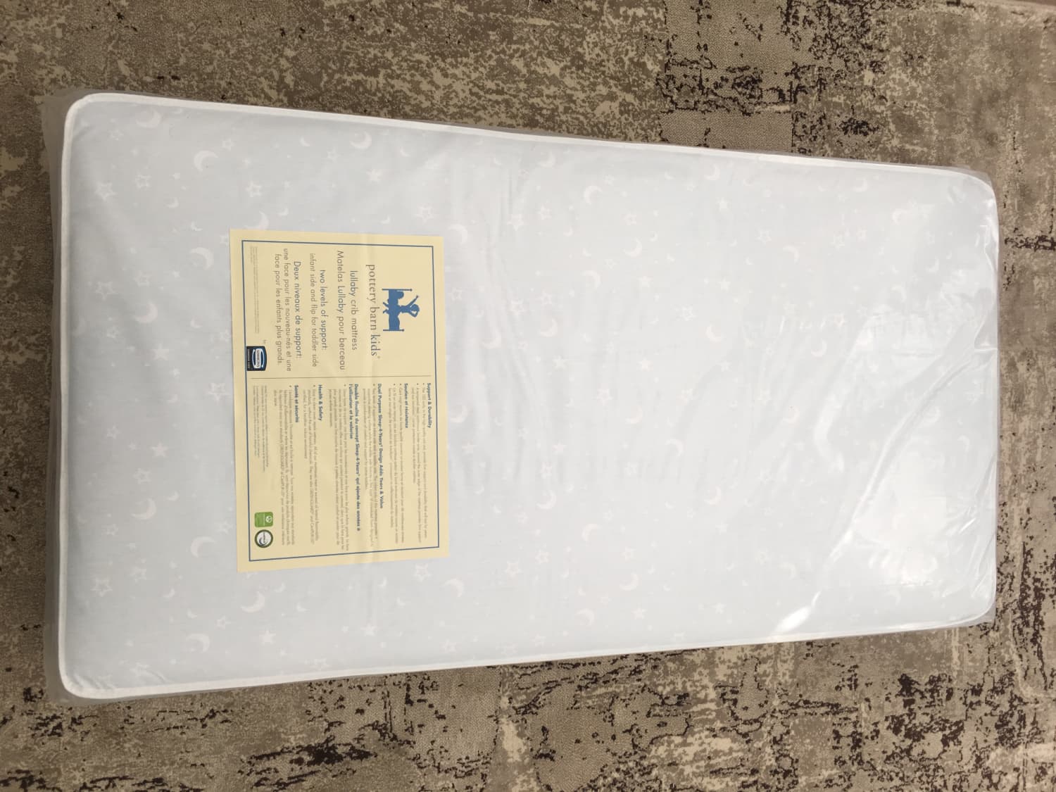 Pottery Barn Lullaby Crib Mattress Never Used Apartment