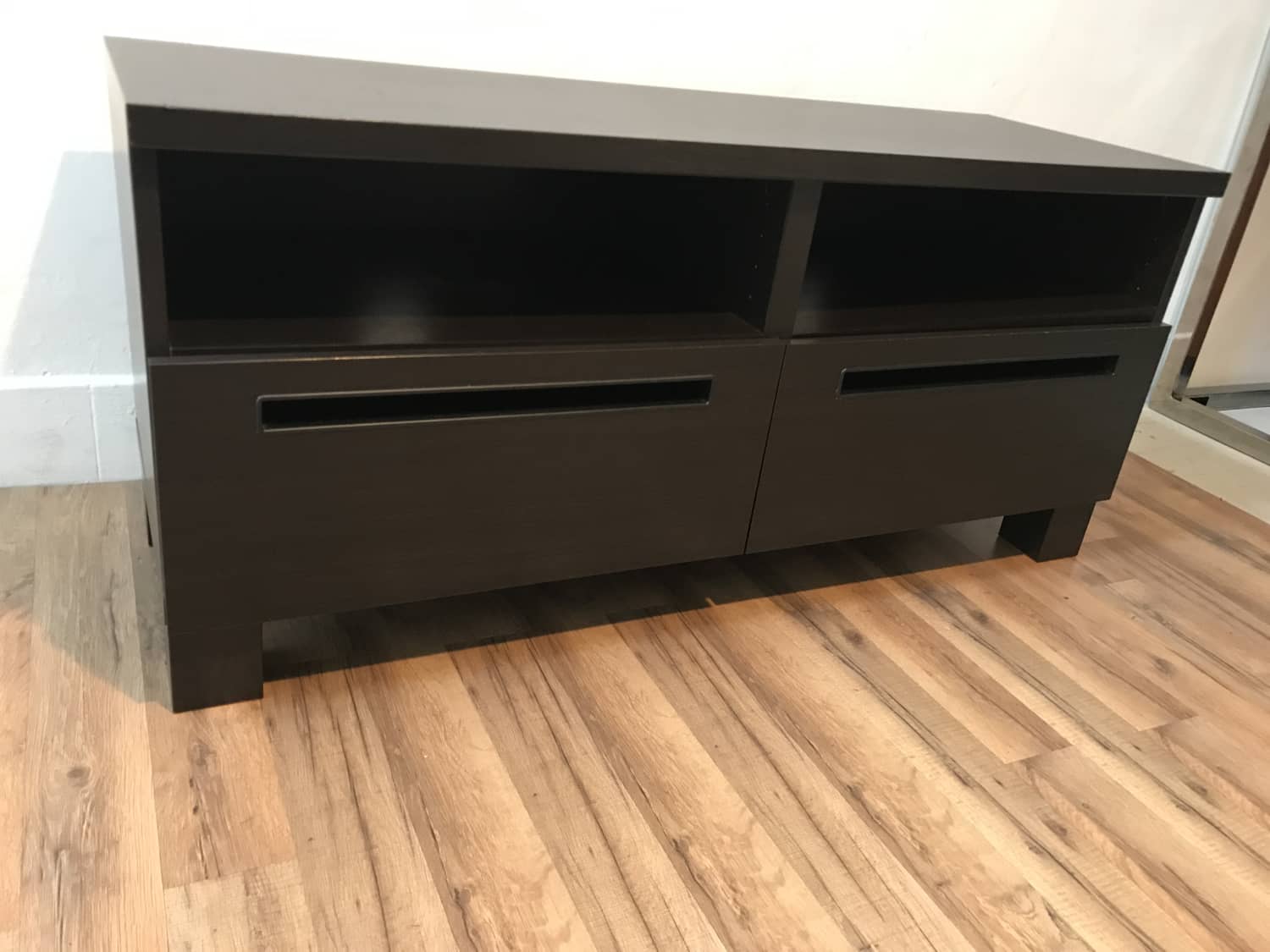 Ikea Besta Adal Tv Unit Black Brown Apartment Therapy S Bazaar