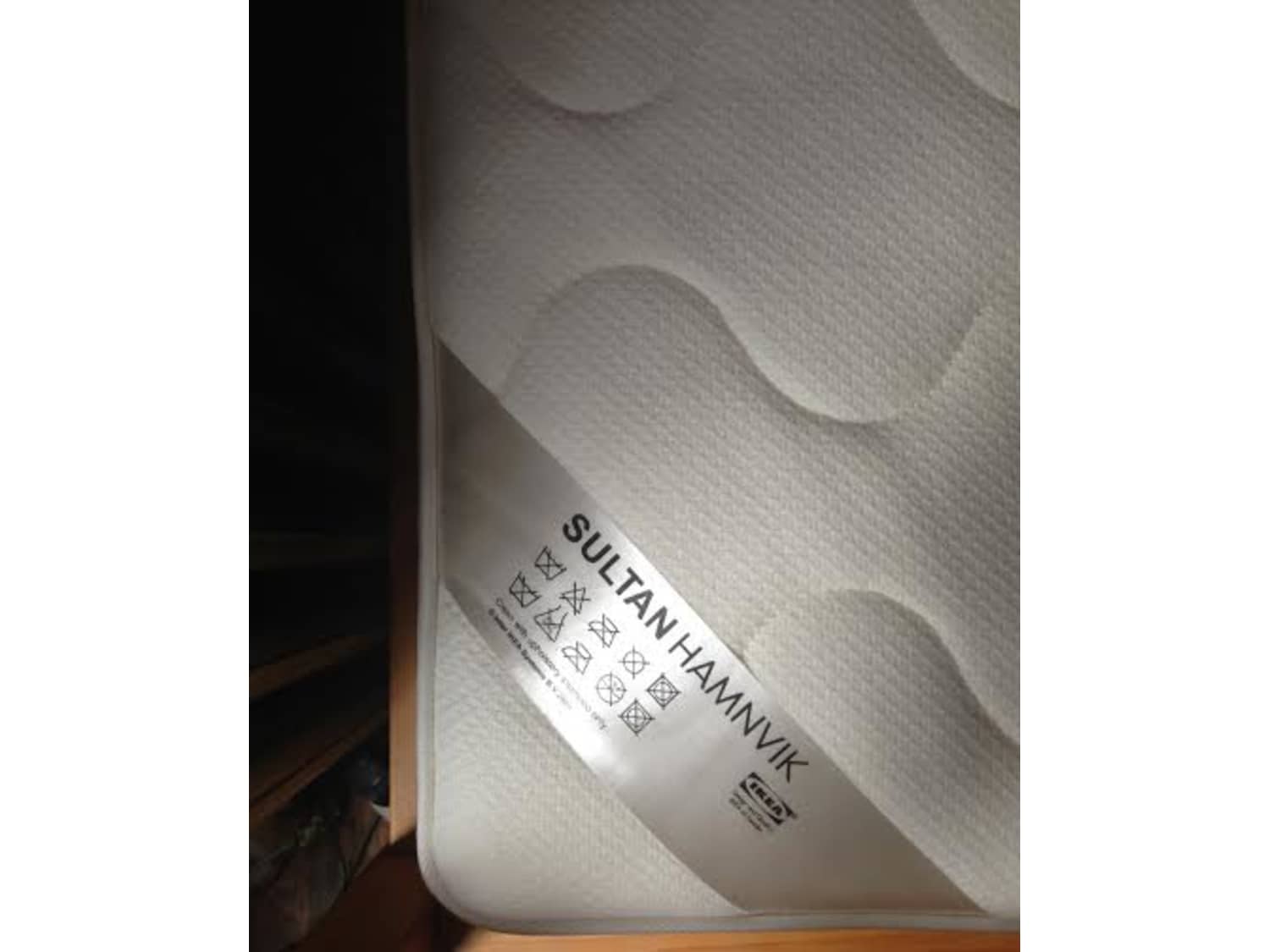 Ikea Sultan Hamnvik Queen Mattress Rarely Used Apartment