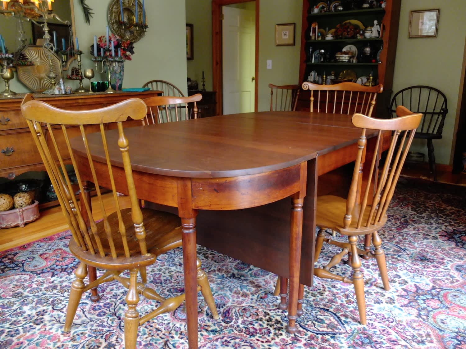 Antique Stickley Cherry Dining Table Drop Leaf Apartment Therapy S Bazaar