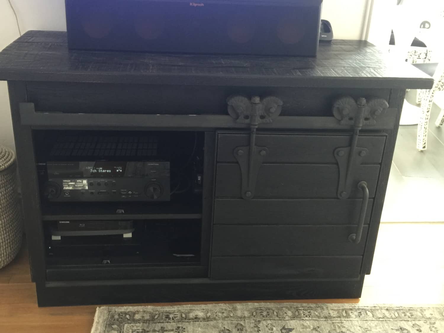 Arhaus Baumann TV Media Console 50" Black - Apartment ...