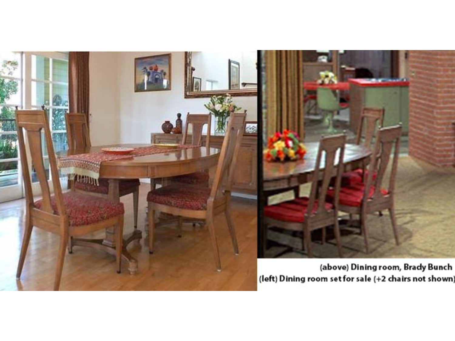 Brady Bunch Dining Set Possibly The Original Apartment