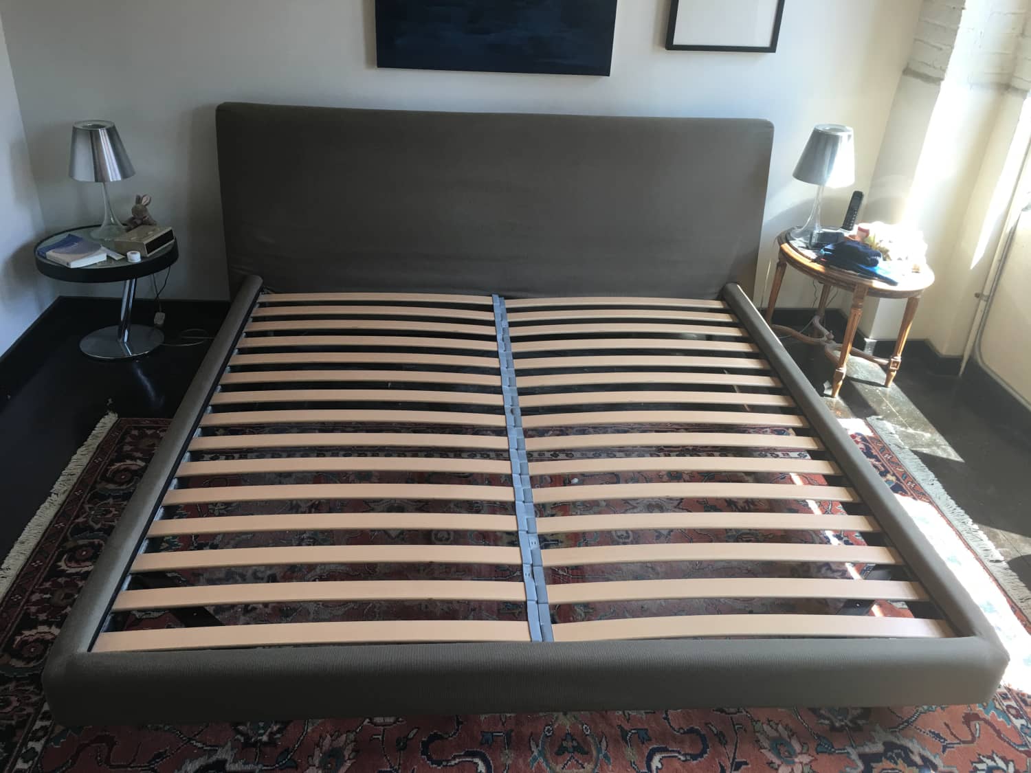 King Sized Dwr Reve Bed Frame Apartment Therapy S Bazaar