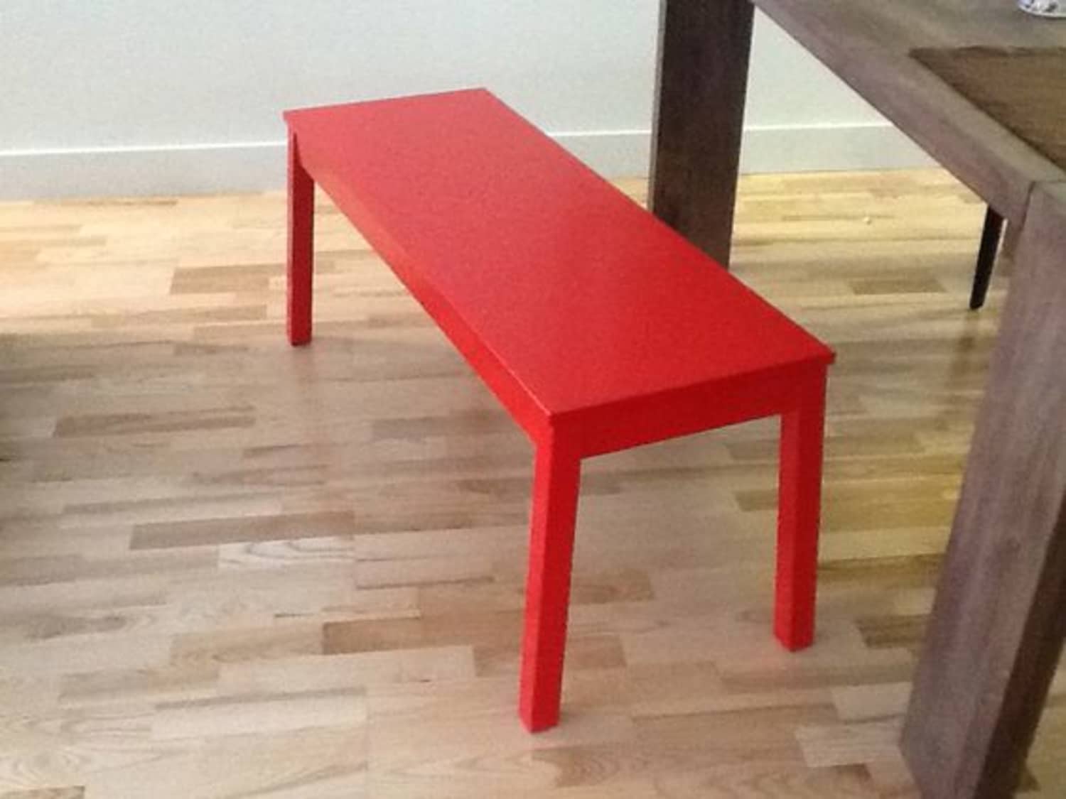 Ikea Sigurd Bench In Red Apartment Therapy S Bazaar