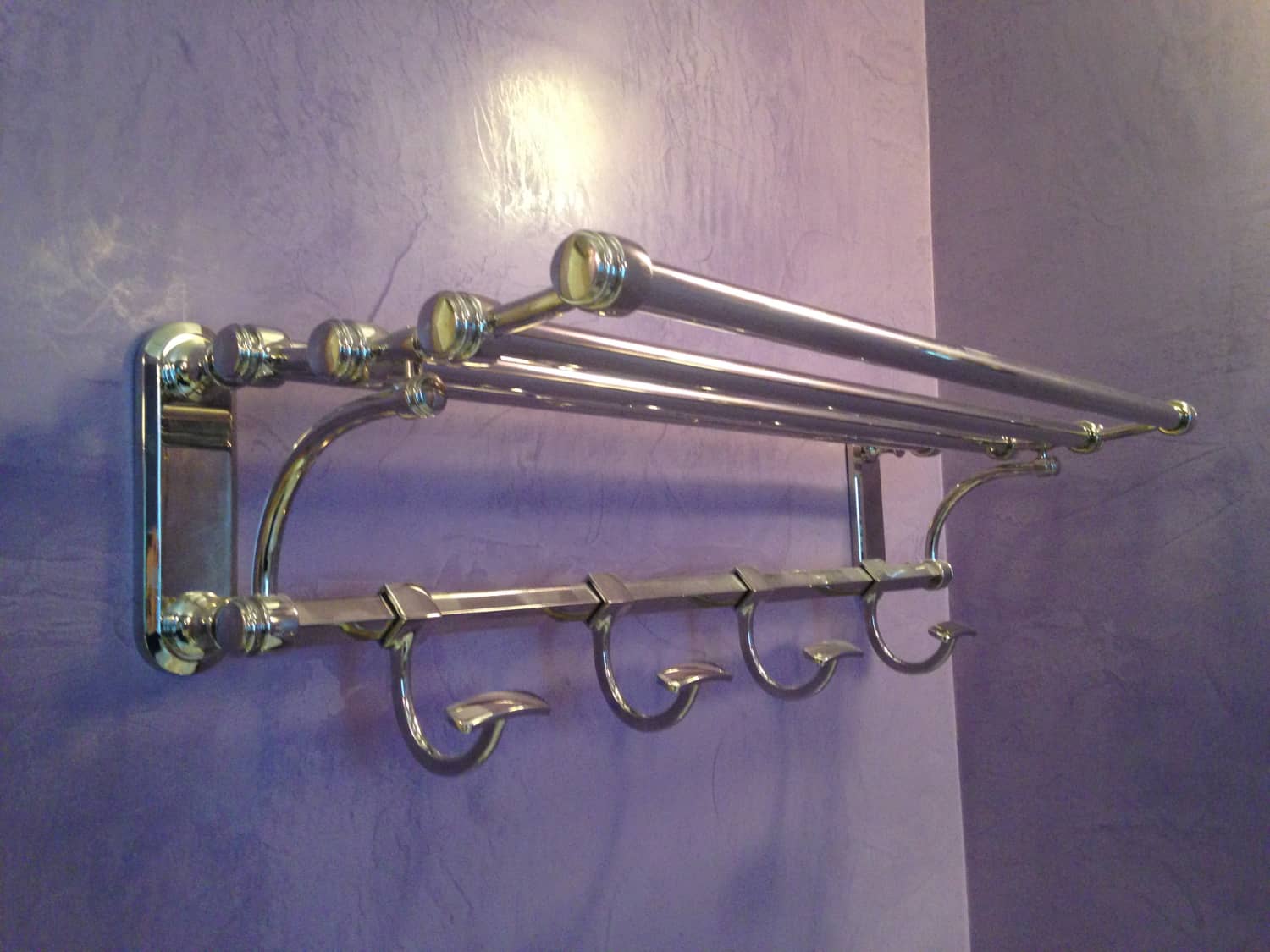 Restoration Hardware Lugarno Bathroom Train Rack - Apartment Therapy's Bazaar.