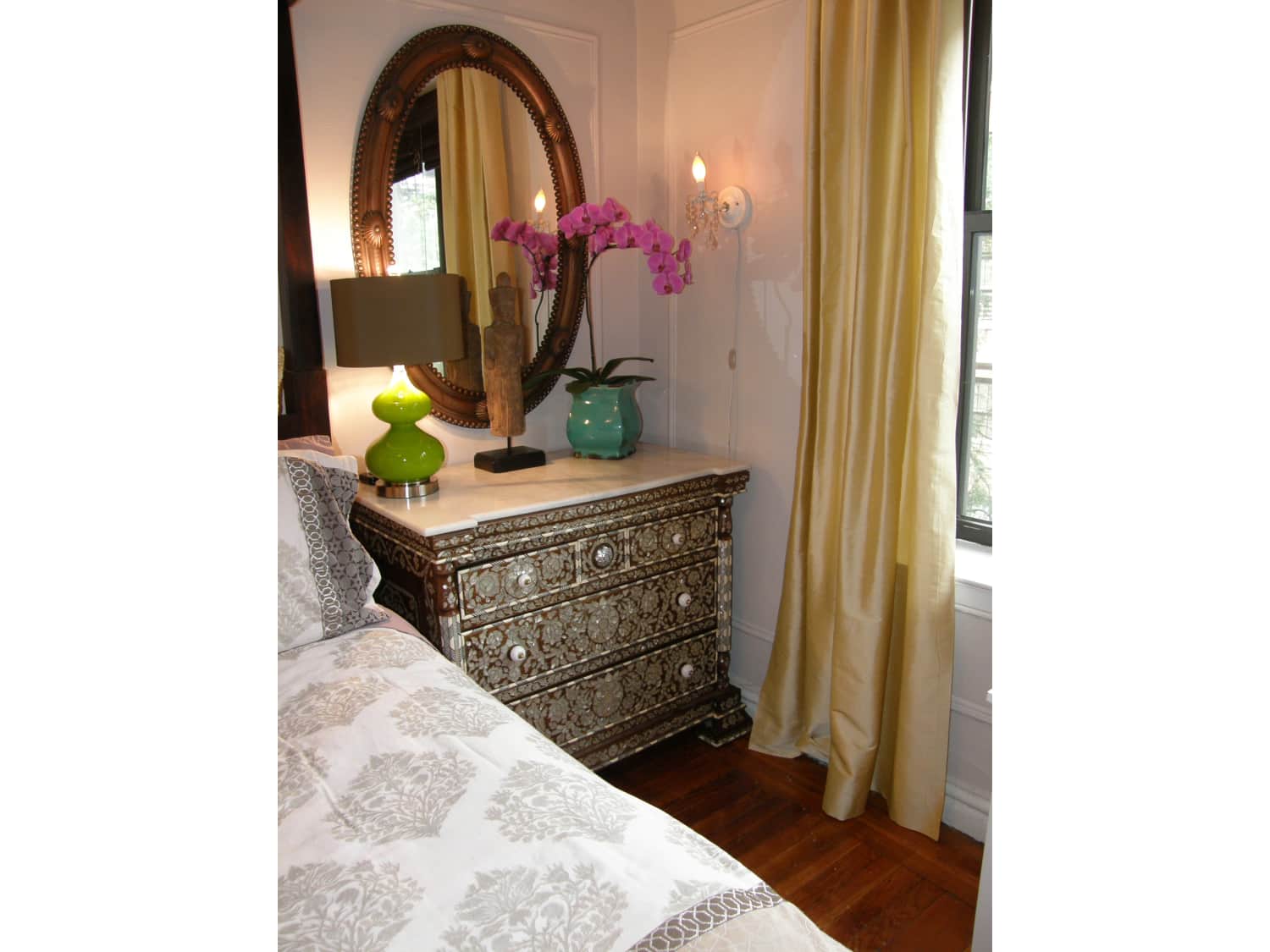Restoration Hardware Thai Silk Curtains Drapes Apartment