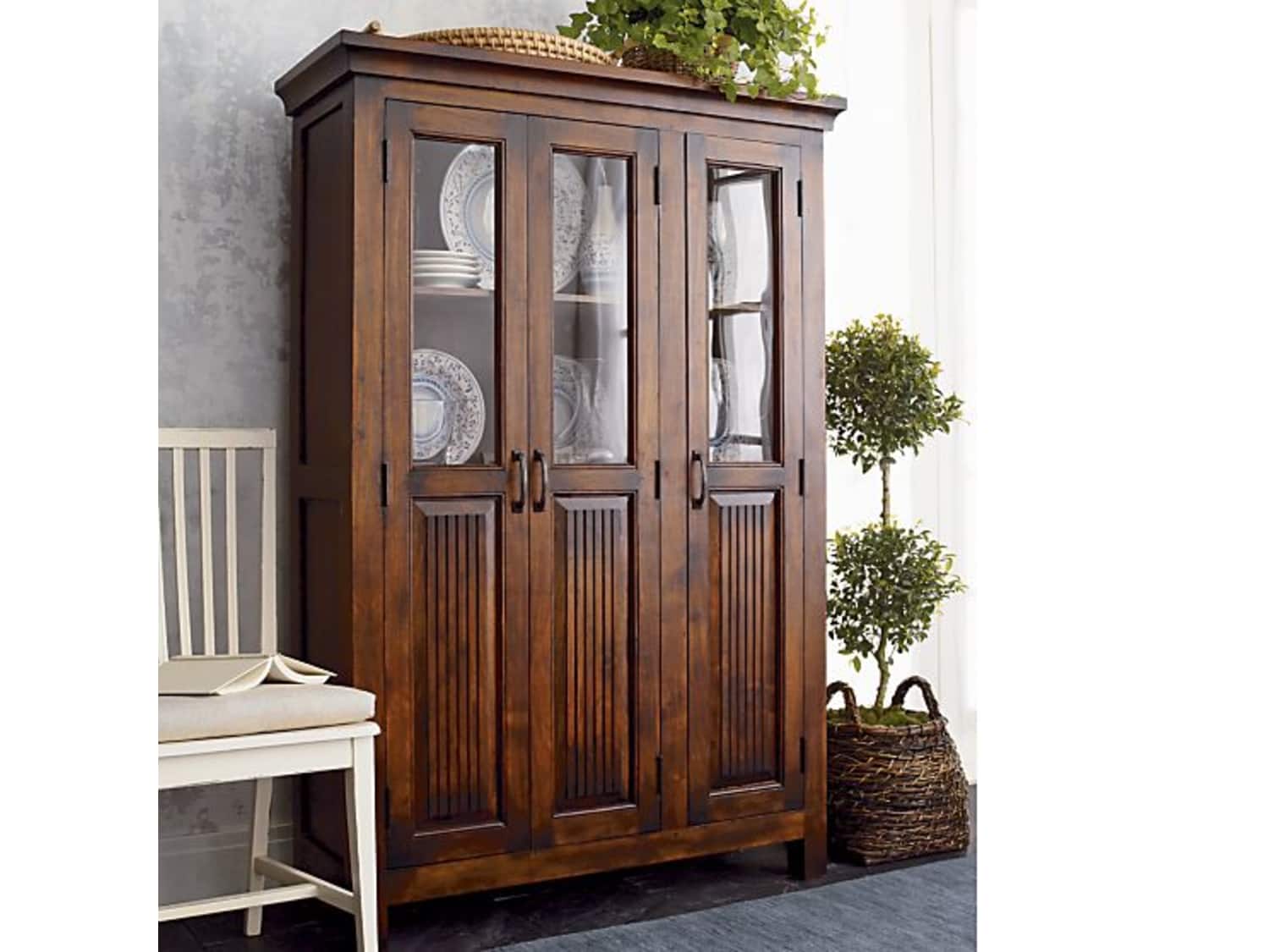 Crate Barrel Kavari 3 Door Cabinet Hutch Apartment Therapy S Bazaar