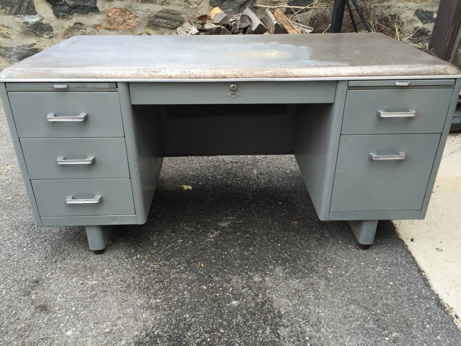 Globe Wernicke Steel Tanker Desk Apartment Therapy S Bazaar