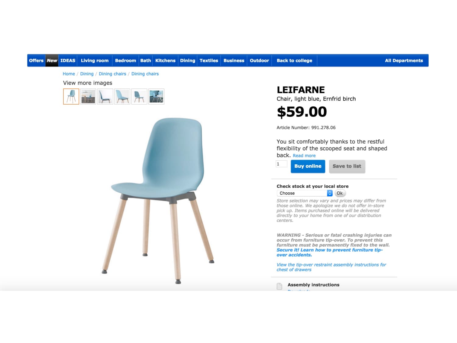 2 Ikea Leifarne Chairs 50 Off Apartment Therapy S Bazaar