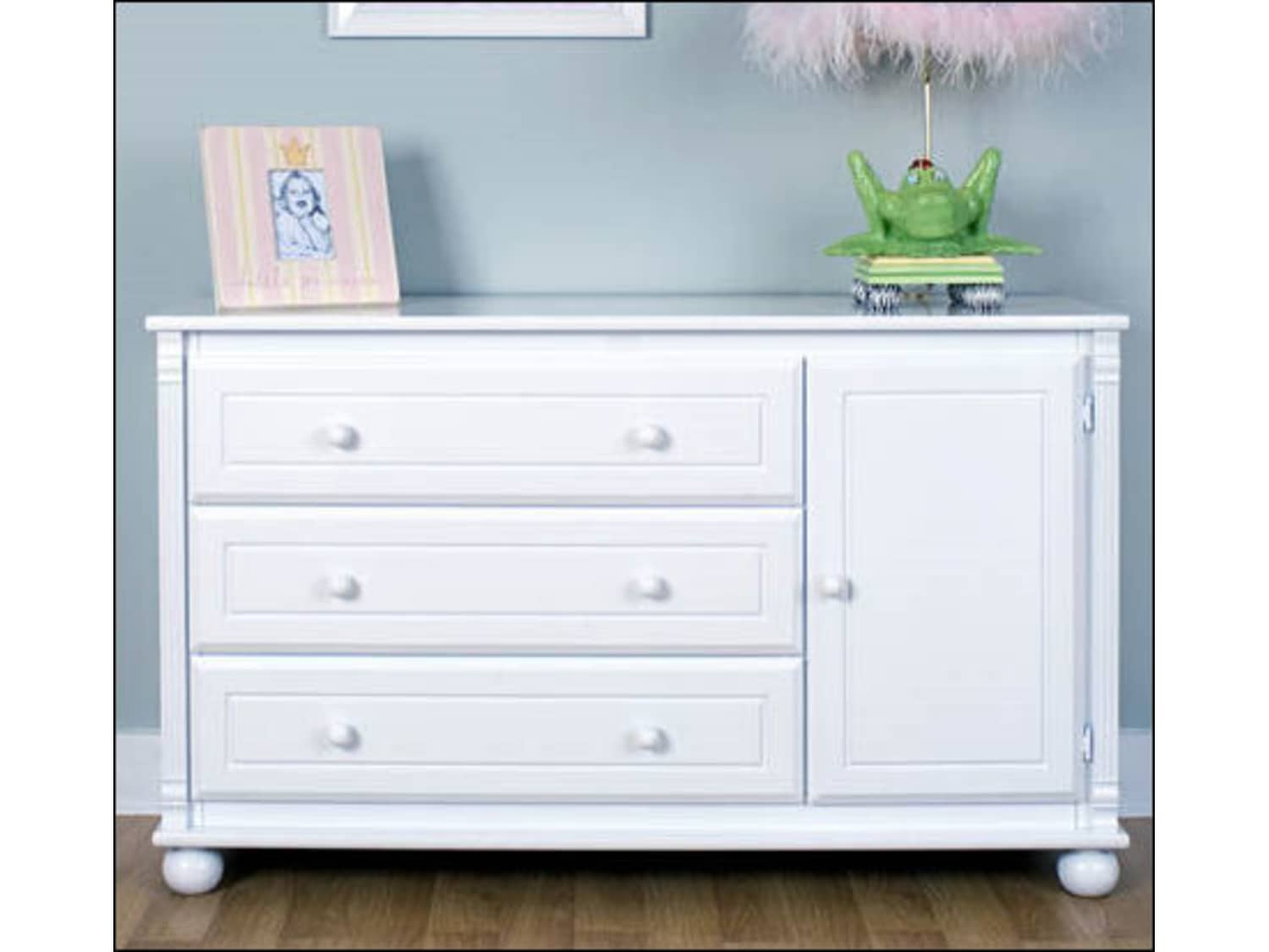 bellini changing table dresser