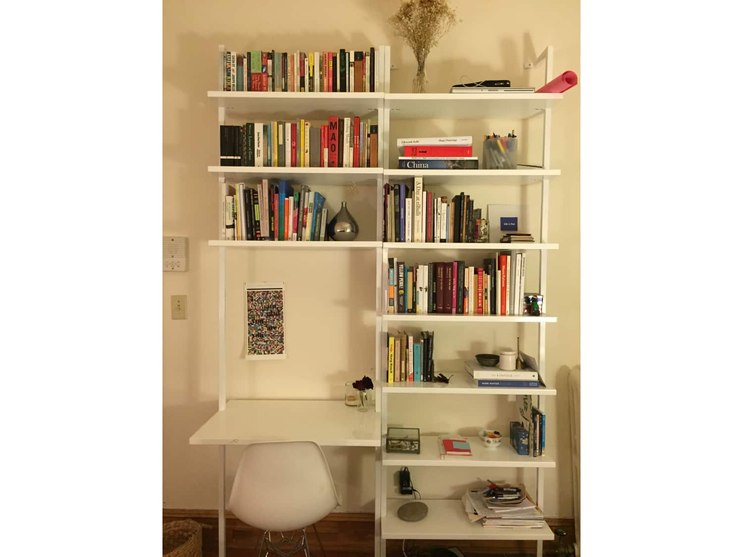 CB2 White Stairway Desk + Bookcase - Apartment Therapy's ... < image 1 of 1 >.