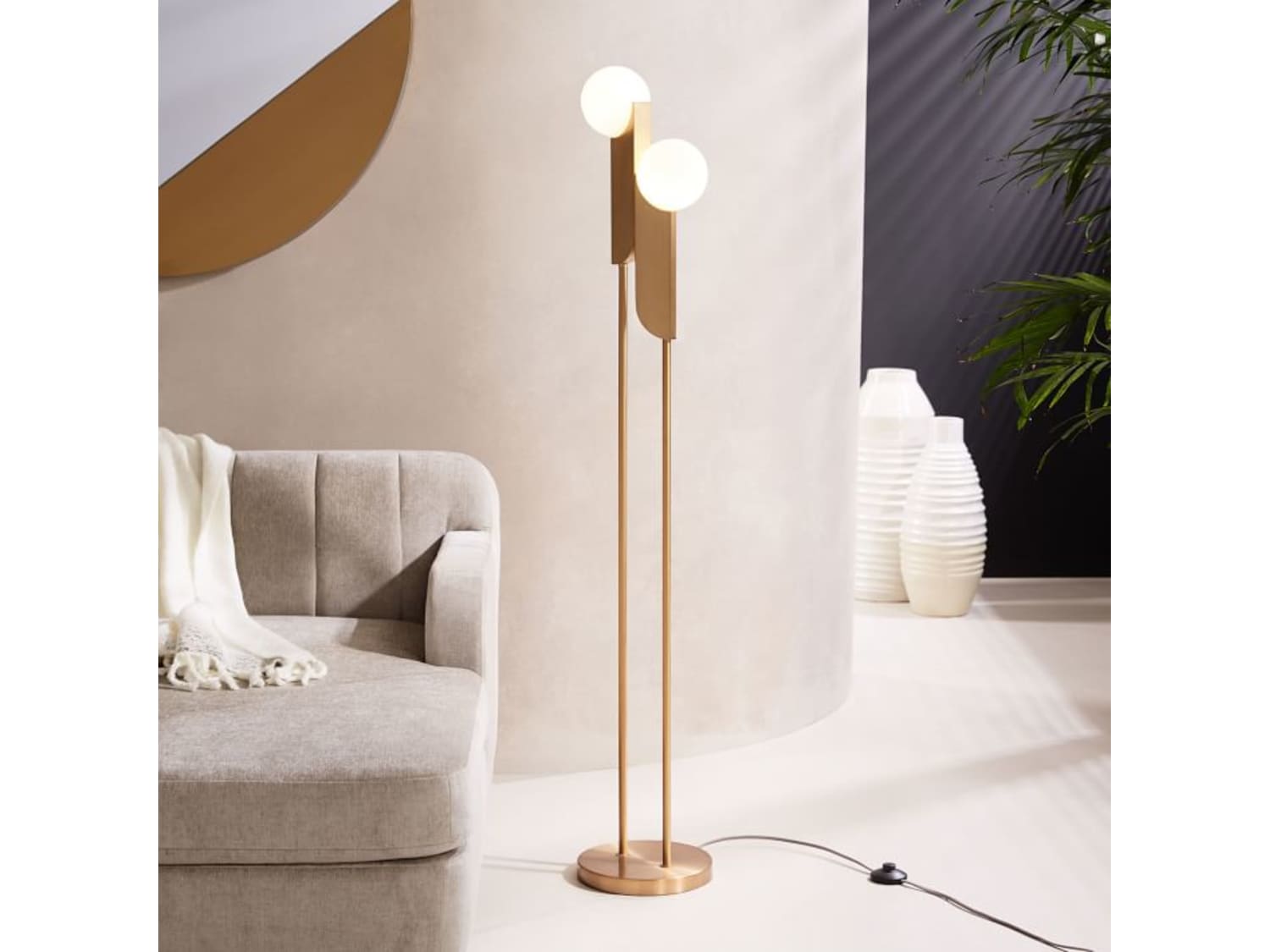 Bower LED Globe Floor Lamp - Apartment Therapy's Bazaar.