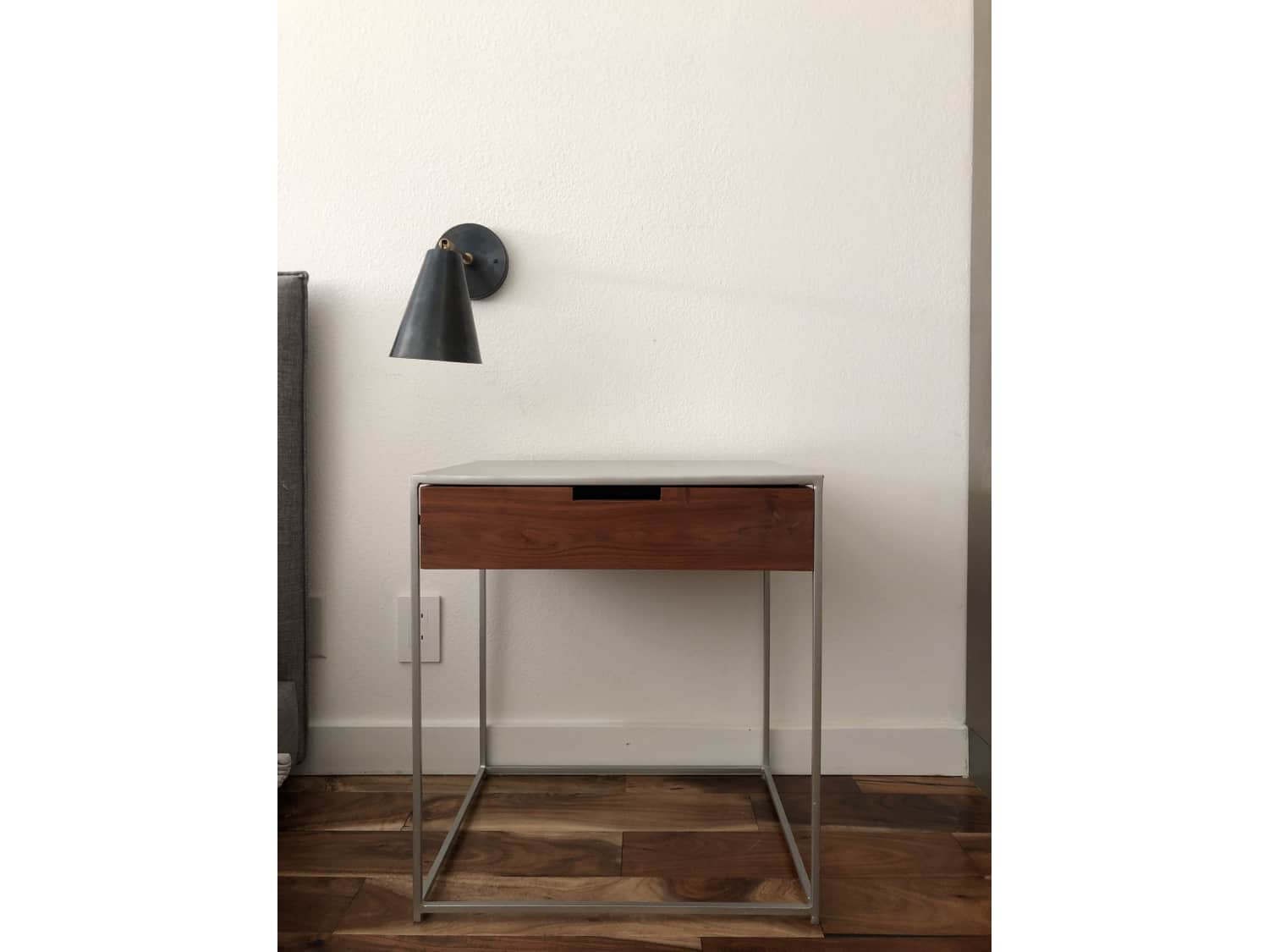 CB2 Audrey Nightstand Bedside Tables - Set of 2 - Apartment Therapy's