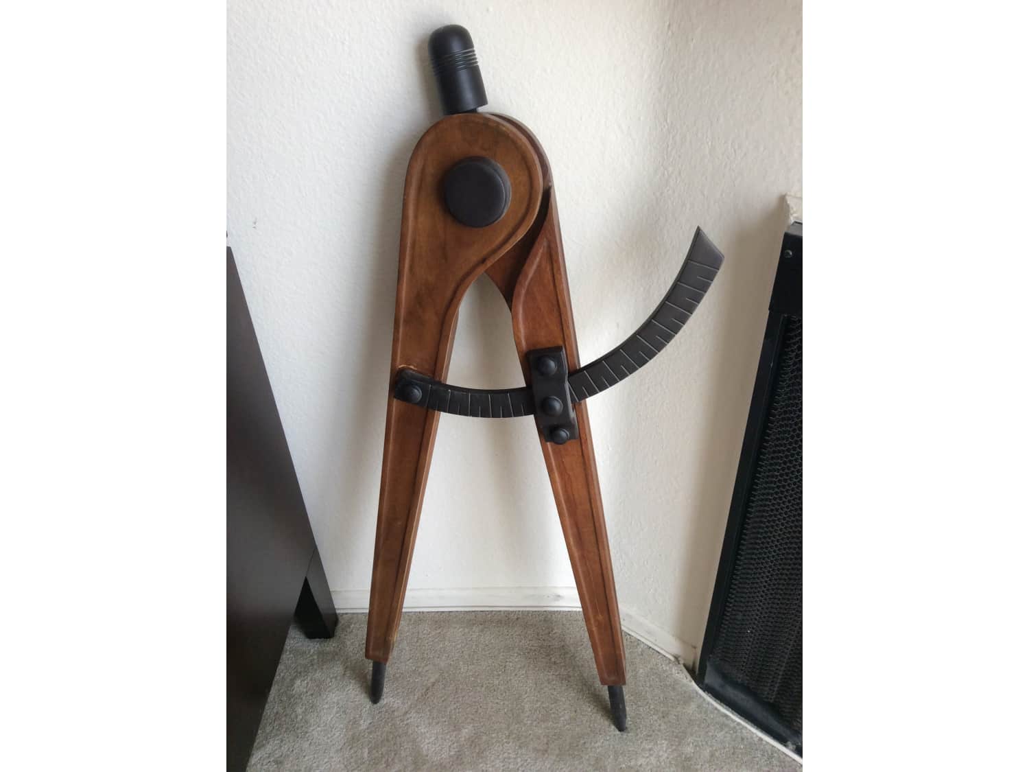 Pottery Barn Giant Wood Compass Wall Art Display Apartment Therapy S Bazaar