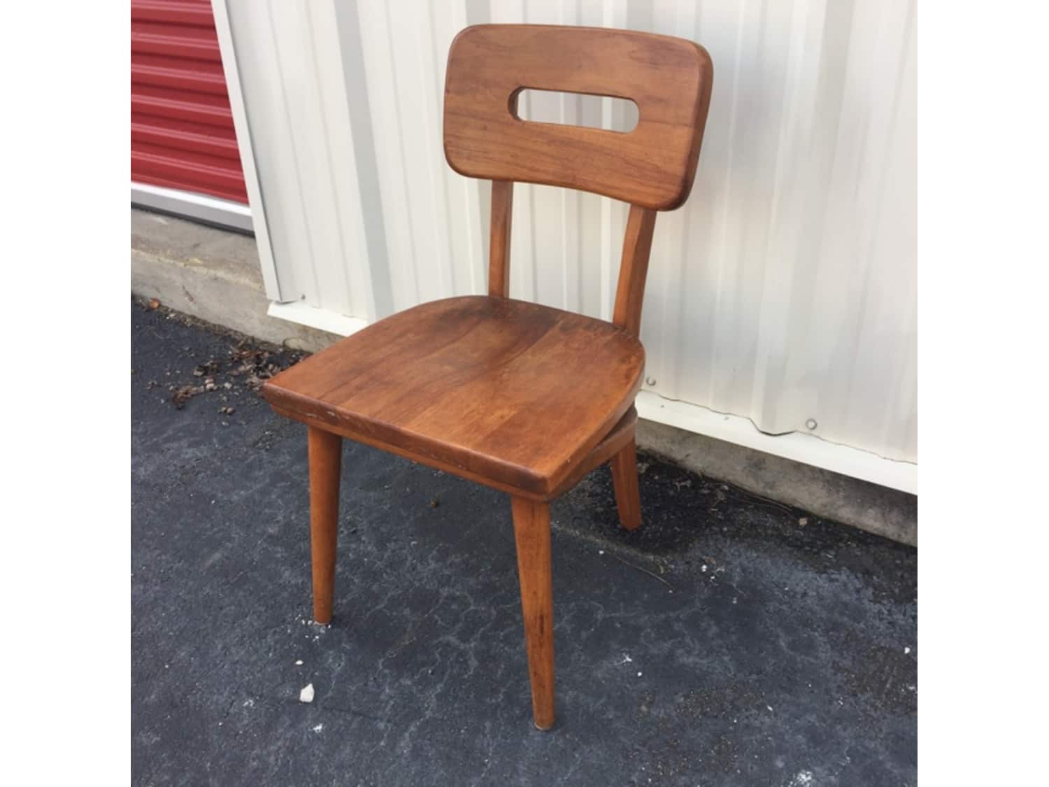 Mid Century Solid Wood Chair By Boling Chair Co Apartment Therapy S Bazaar