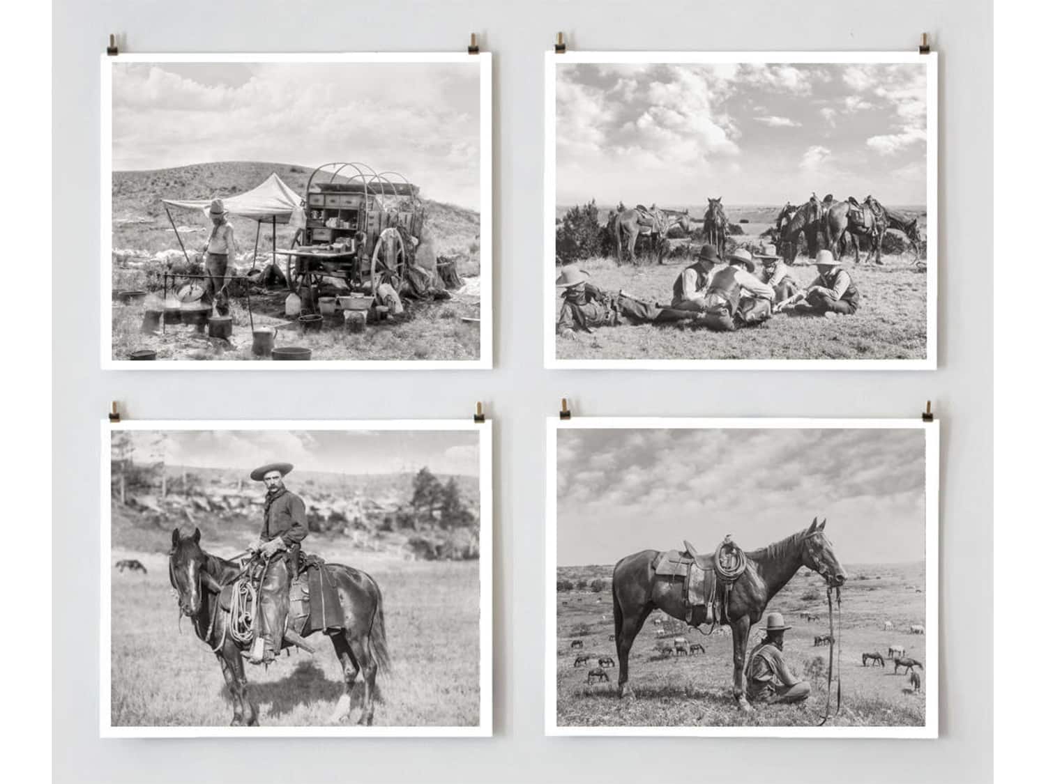 Western Wall Collection-Cowboys, Modern Farmhouse - Apartment Therapy's