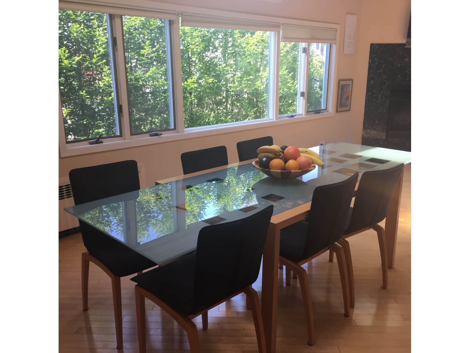 Ligne Roset Extensia Table 6 Chairs Sideboard Apartment