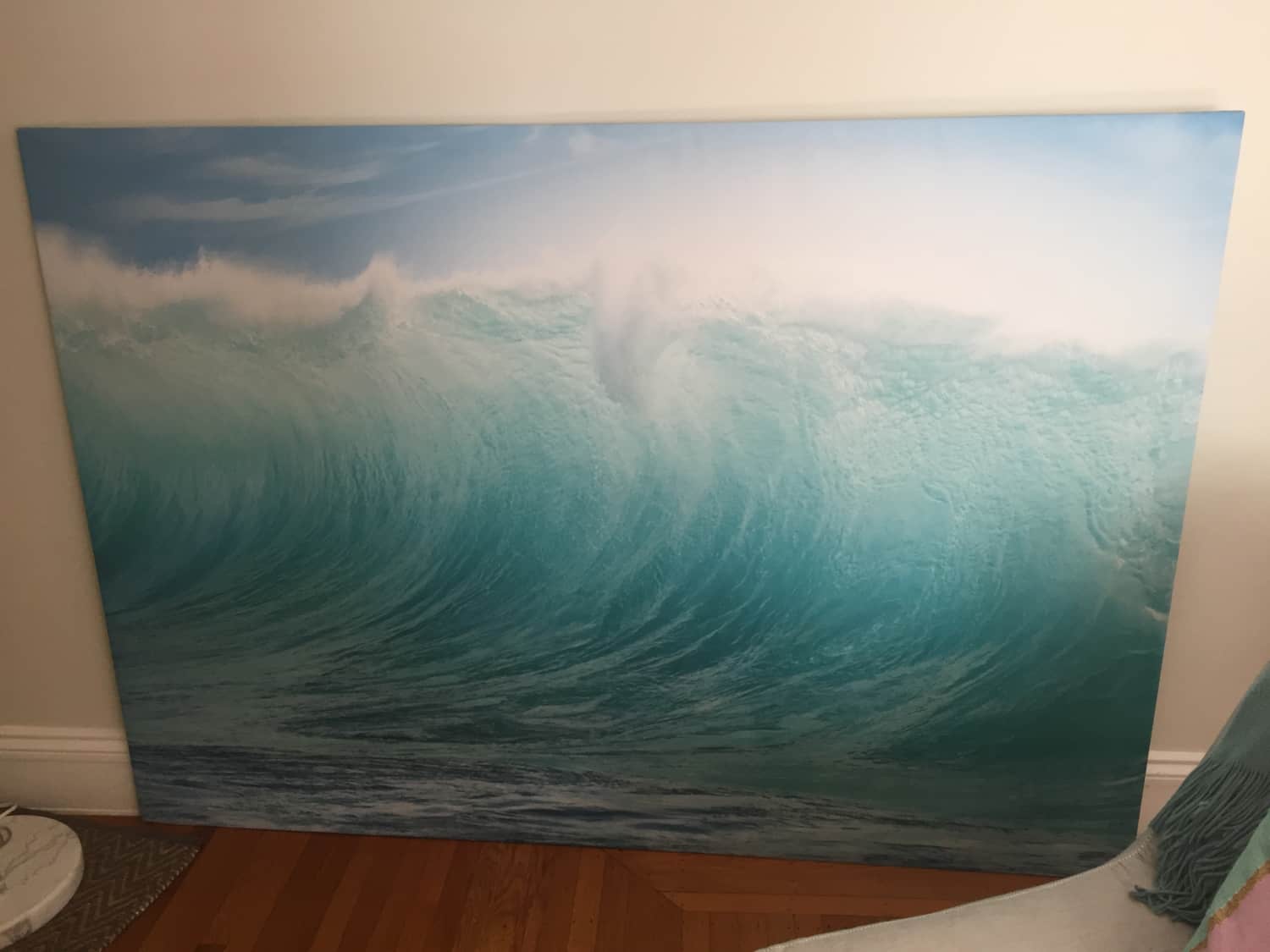 IKEA - Ocean Waves Hawaii Picture w/Frame