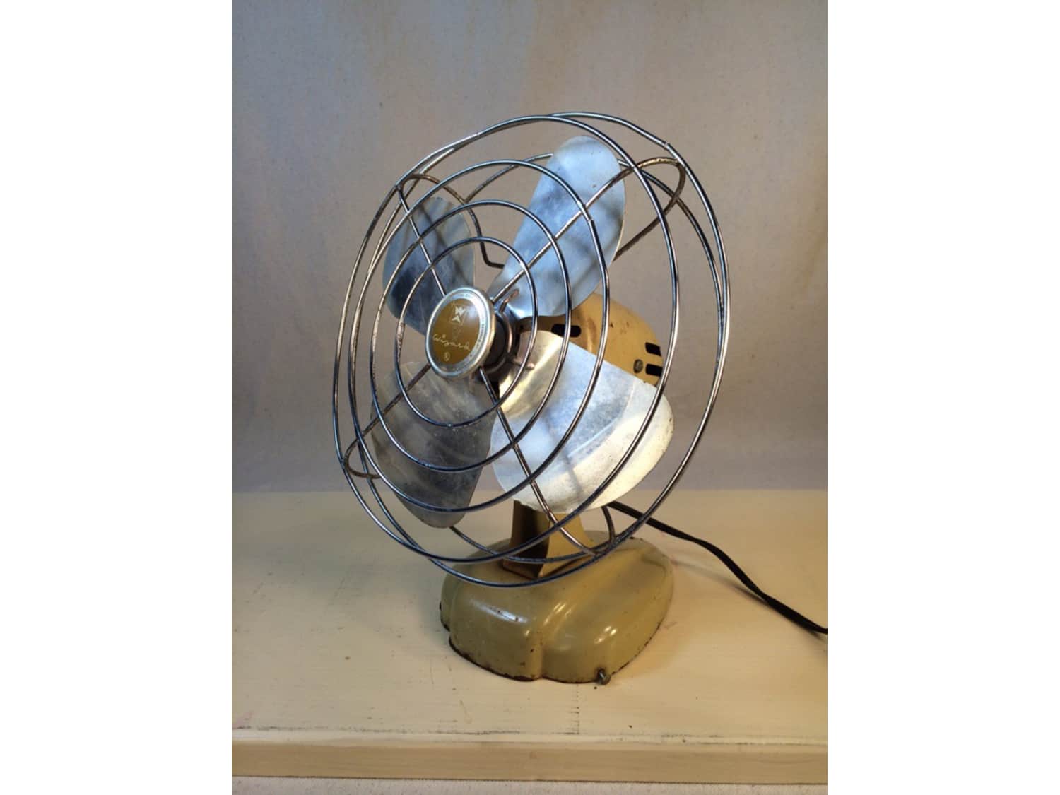 Vintage Wizard Fan By Western Auto Supply Company Apartment