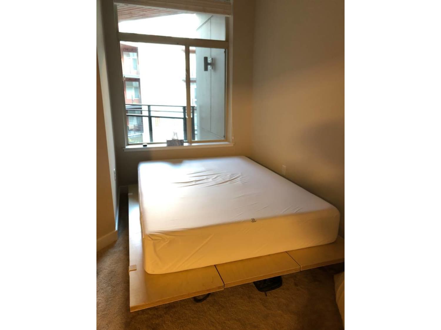 Floyd Full Queen Size Birch Plywood Platform Bed Apartment Therapy S Bazaar