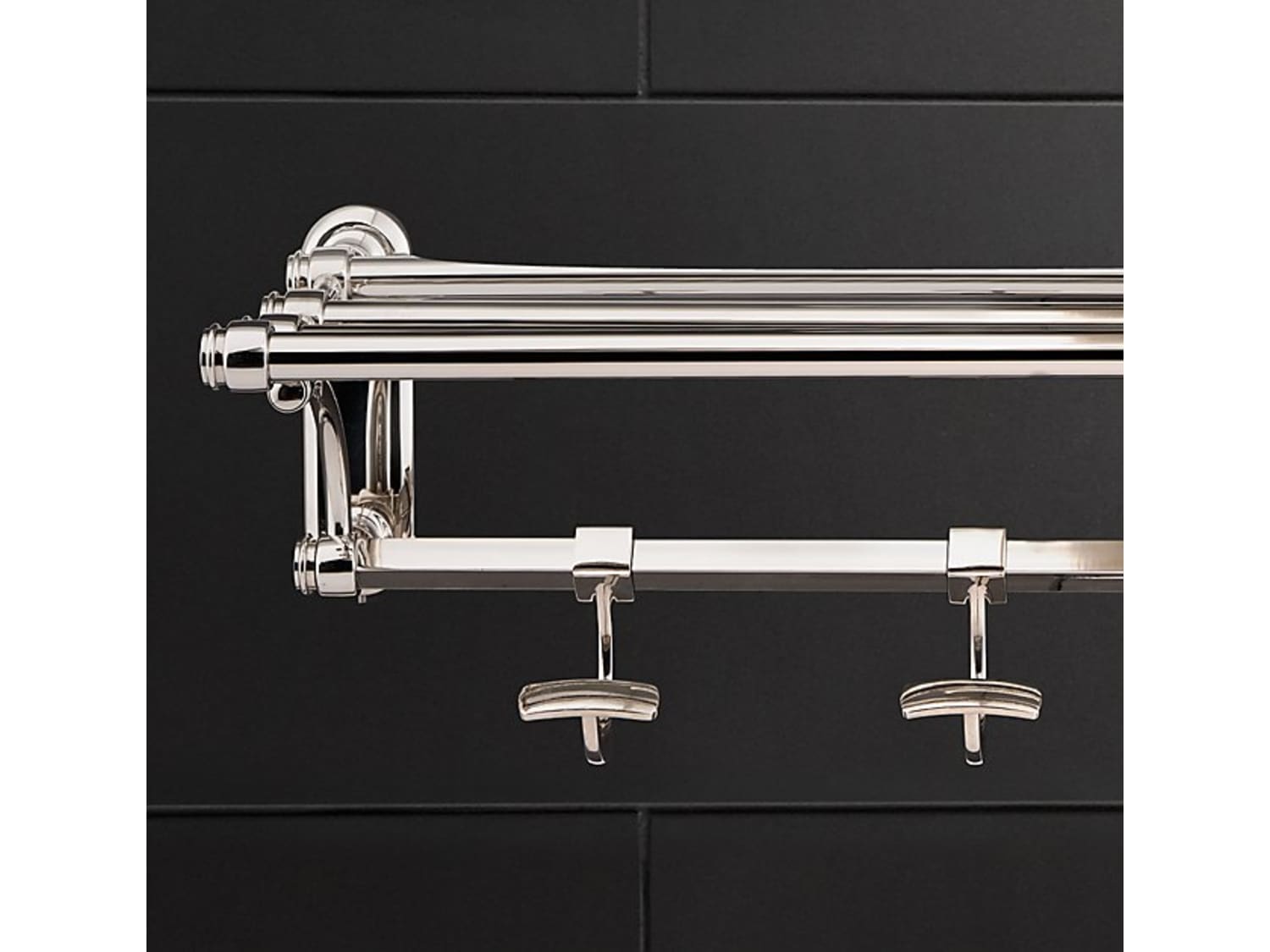 Restoration Hardware Lugarno Bathroom Train Rack ...