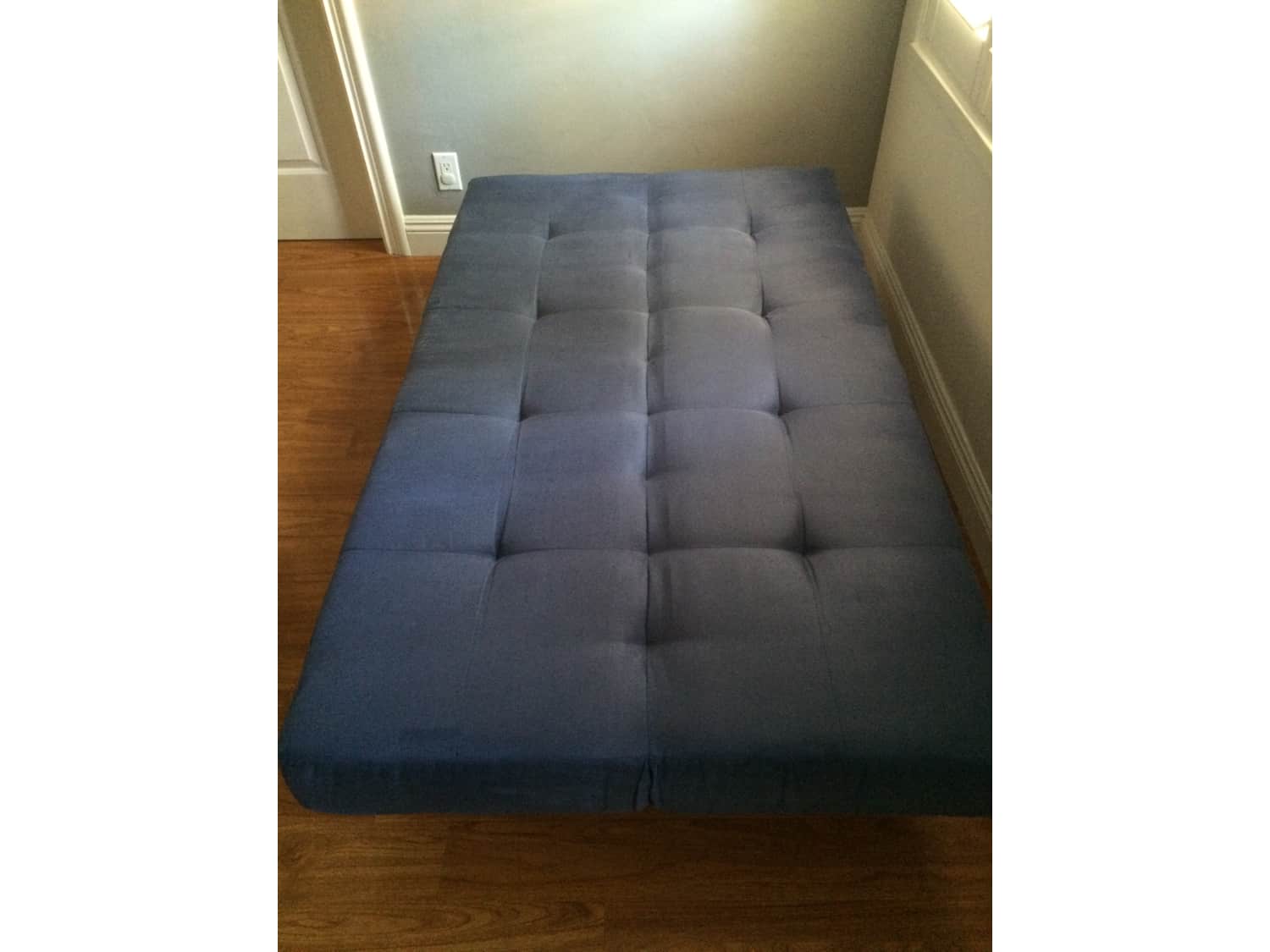 balkarp blue sofa bed