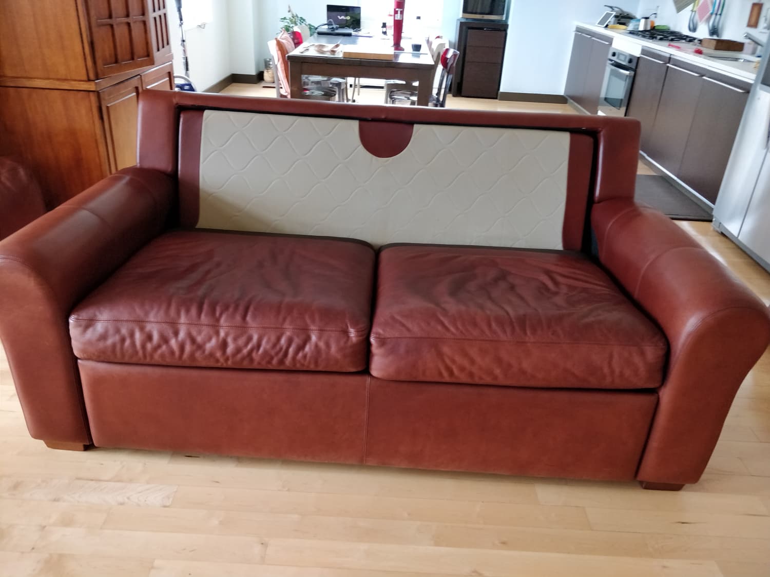 Leather Sleeper Sofa  Apartment Therapy s Bazaar 