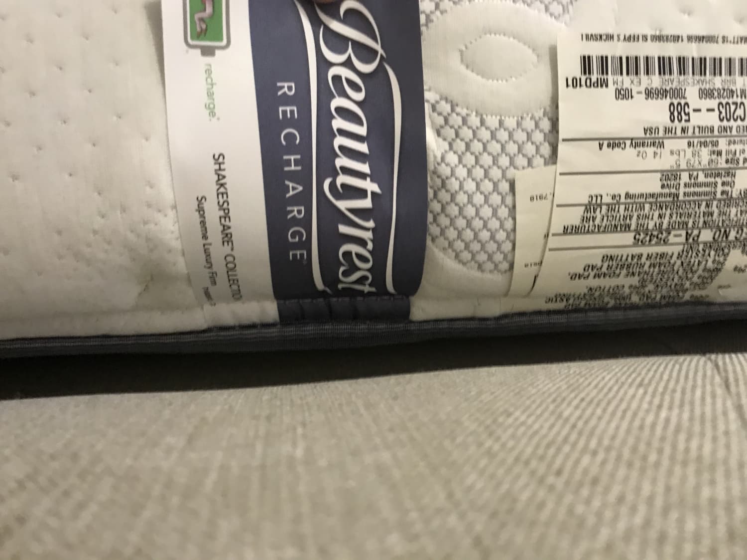 Beautyrest Recharged Mattress Apartment Therapy S Bazaar