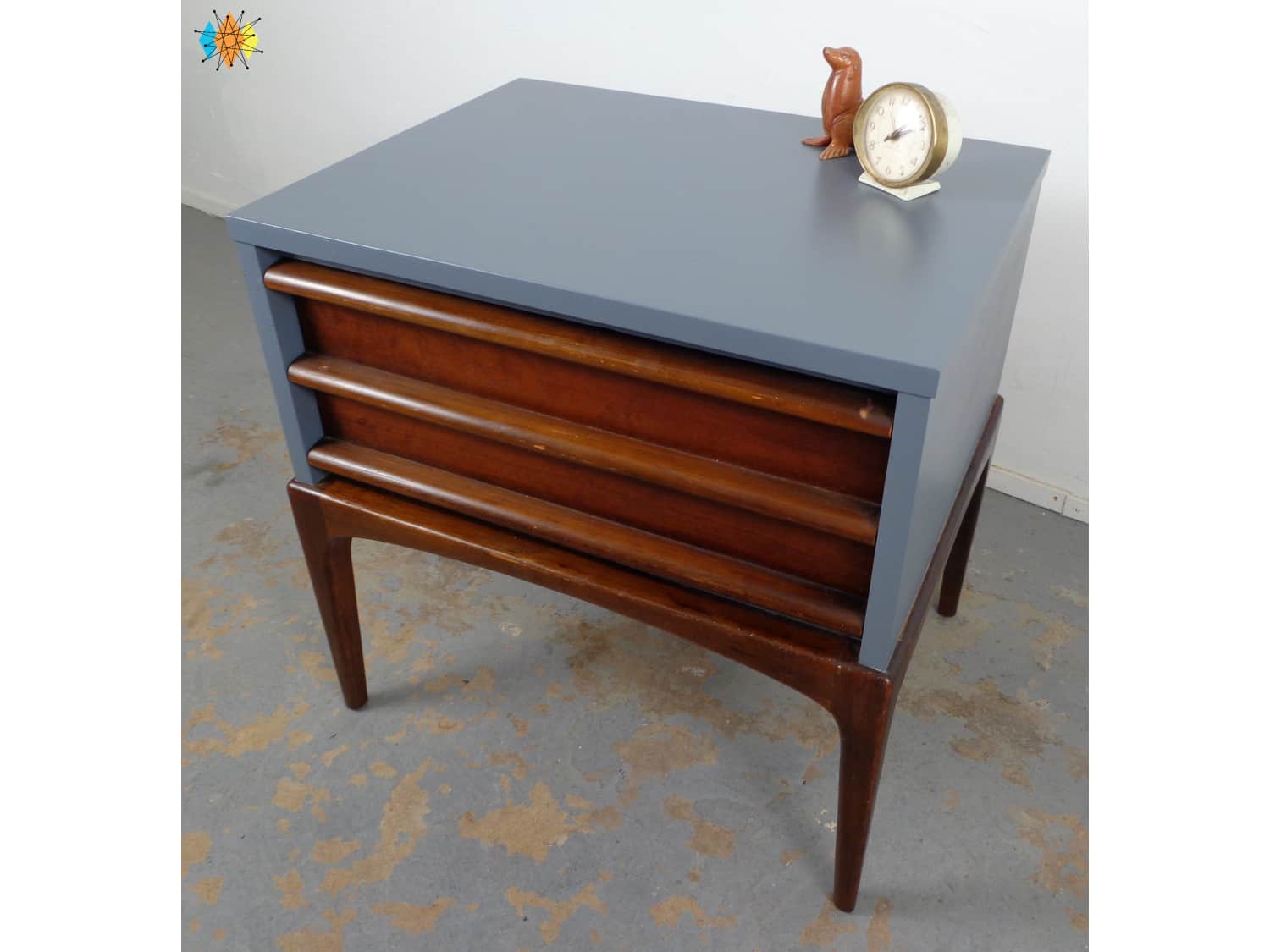Mid Century Lane Rhythm Nightstand Apartment Therapy S Bazaar
