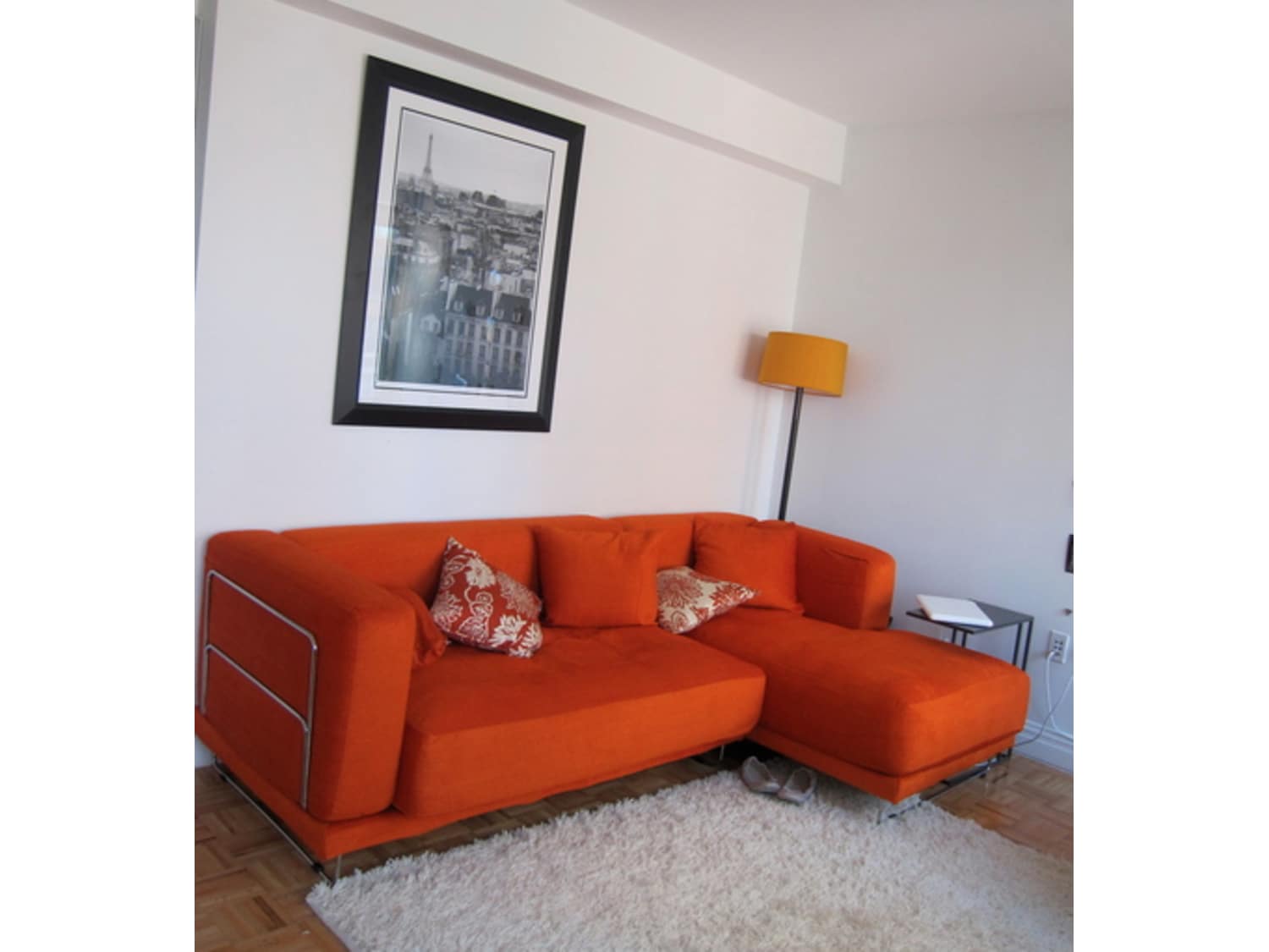 Orange L Shaped Couch Ikea S Tylosand Sofa Apartment Therapy S