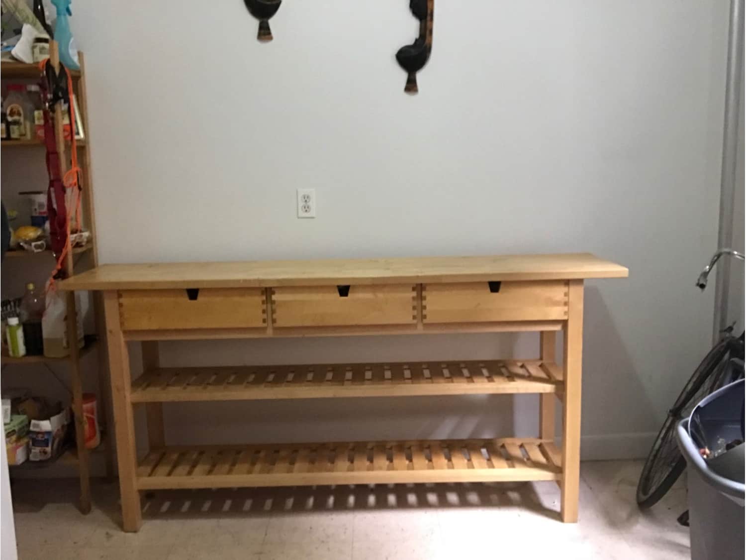 Ikea Forhoja Kitchen Cart Alaska Furniture Supply