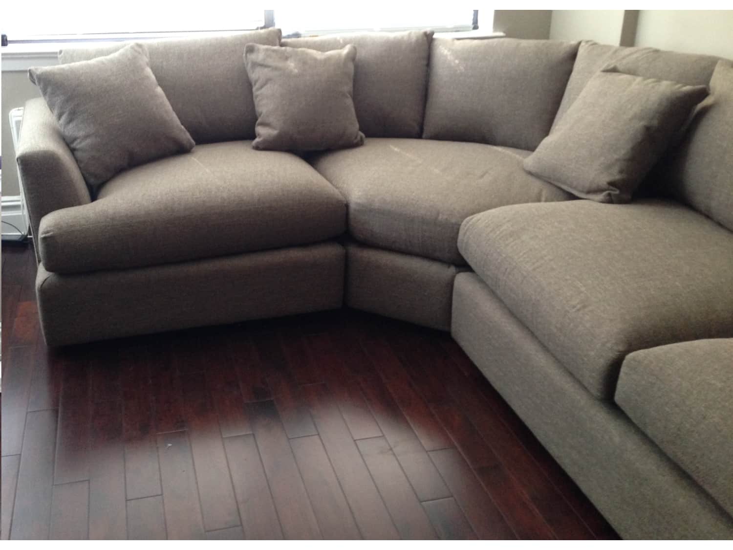 Arhaus Emory 3 Piece Sectional Sofa Apartment Therapy S Bazaar