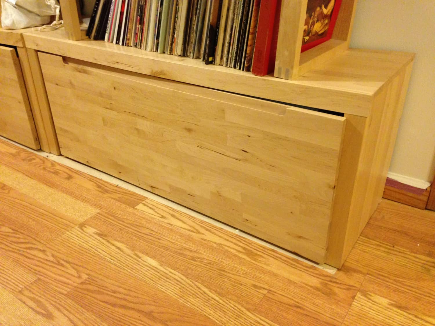 Ikea Norrebo Shelving Unit Storage Bench Drawers Apartment