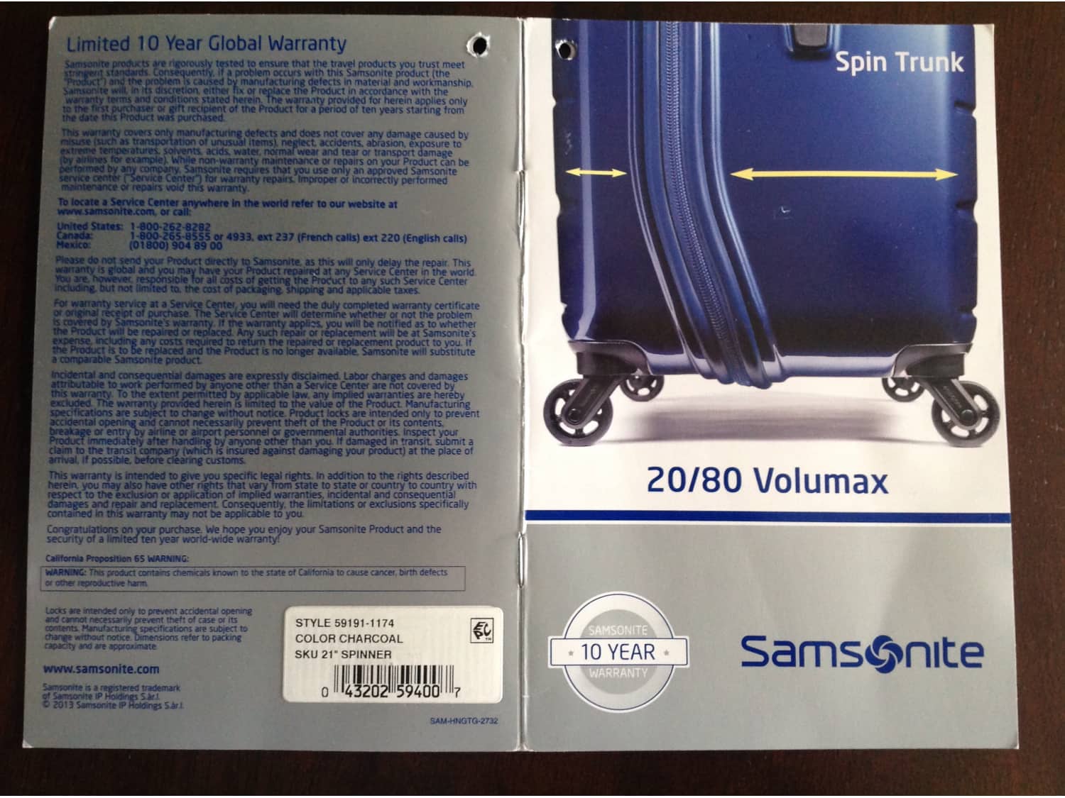 samsonite 80