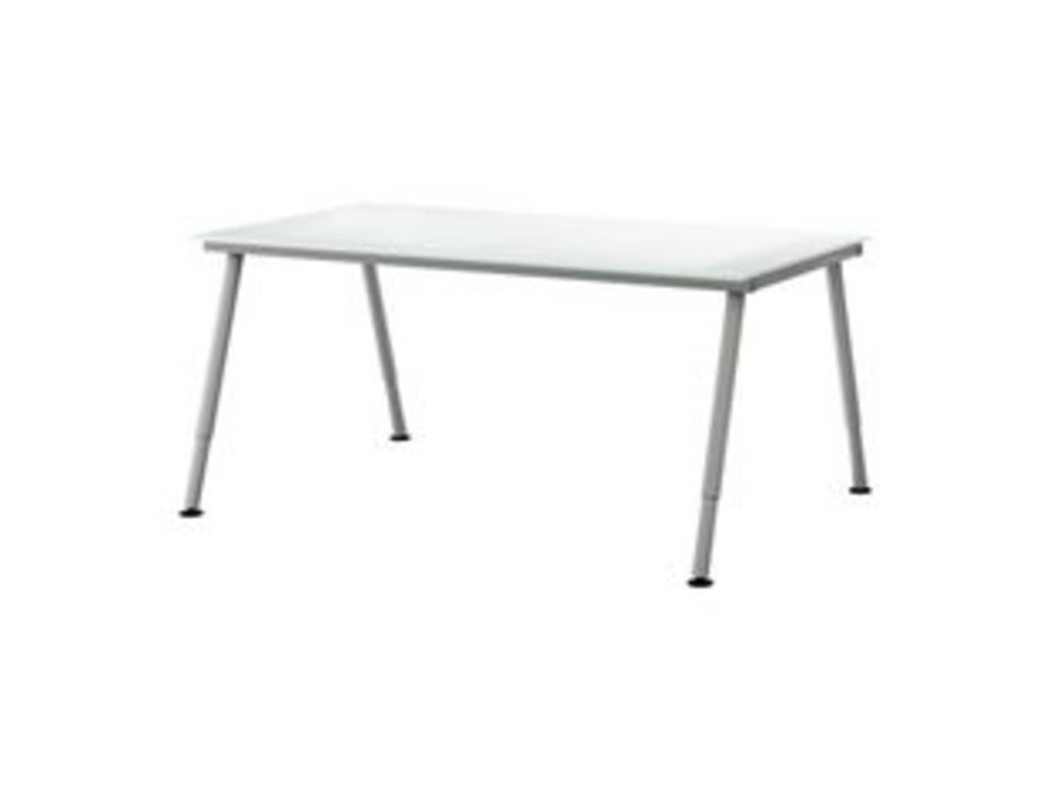 Ikea Galant Glass Desk Apartment Therapy S Bazaar