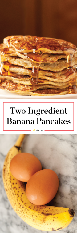 how to make 2 ingredient banana pancakes kitchn 2 ingredient banana pancakes watch the video